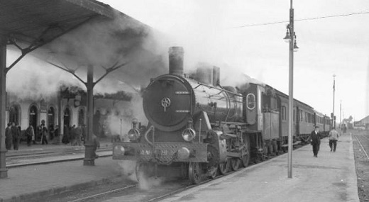 La llegada del ferrocarril a finales del XIX